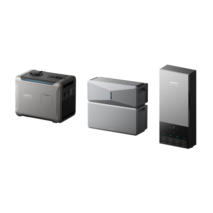 Anker SOLIX E10 system with Power Dock and Smart Generator